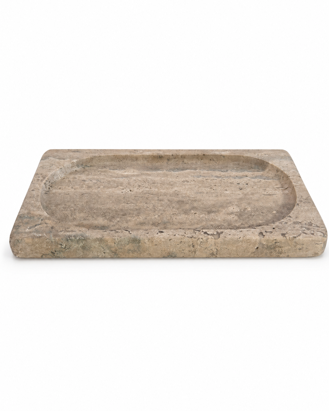 Plateau Rectangulaire en Marbre 22x14cm – Décoration Rafinée