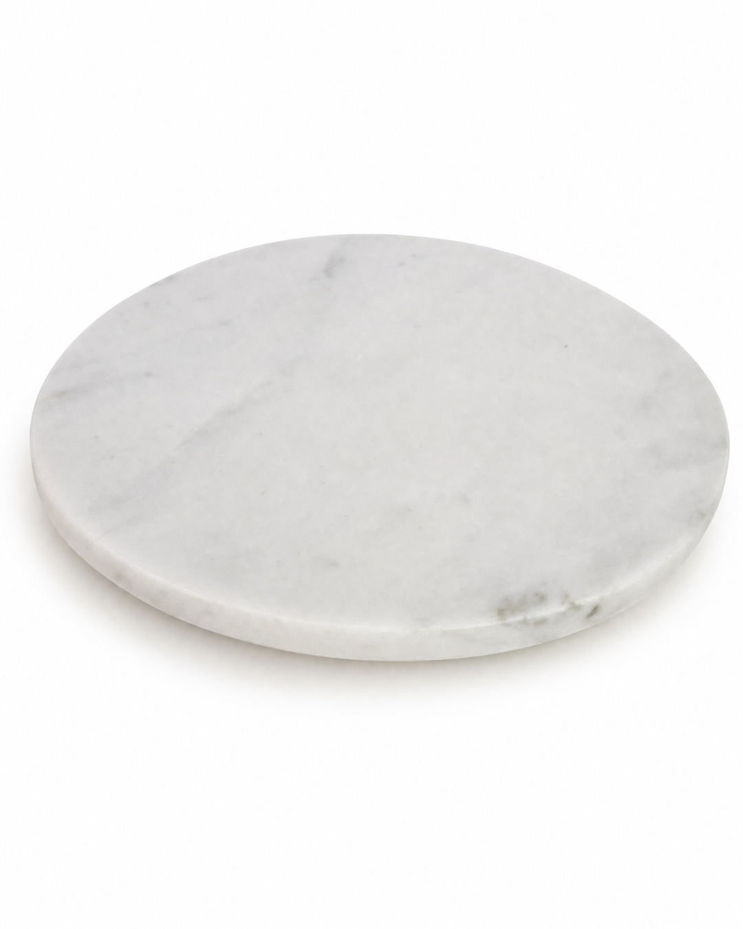 Plateau Circulaire en Marbre Naturel – Décoration Luxe