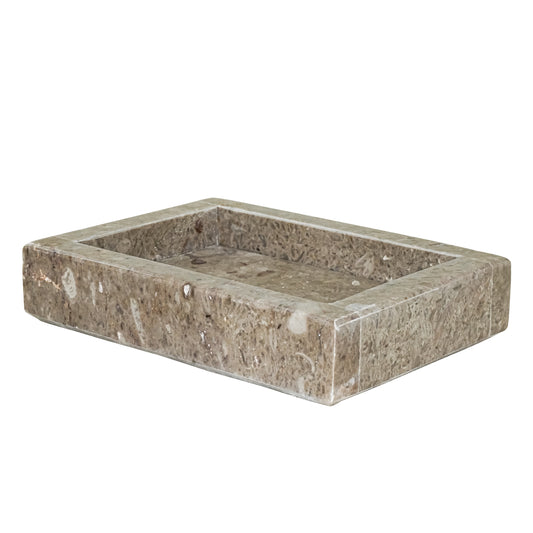 Plateau Rectangulaire en Marbre 20x15cm – Décoration Intérieur