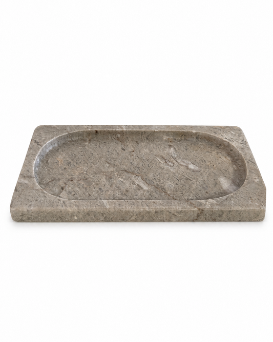 Plateau Rectangulaire en Marbre 22x14cm – Décoration Rafinée